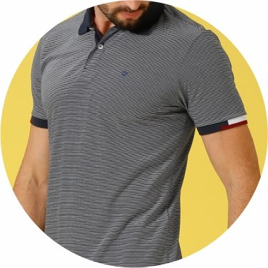 polo masculina meia malha listrada azul marinho se0101677 az0001 24