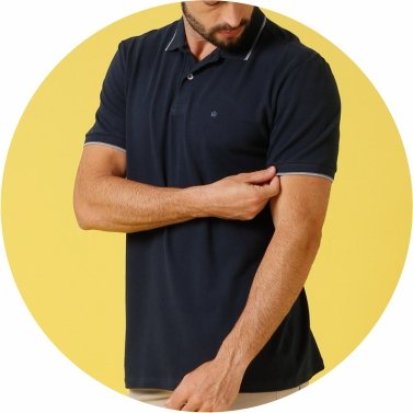 polo masculinapiquet simples azul marinho se0101681 az0001 22