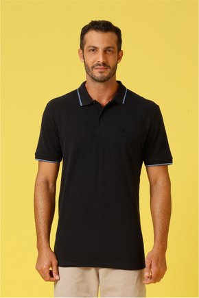 polo masculina piquet simples preta se0101681 di0002 12