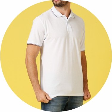 polo masculina regular fit piquet simples branco se0101681 di0001 28