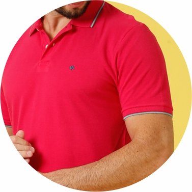 polo masculina slim fit piquet basica rosa se0101682 rs0066 22