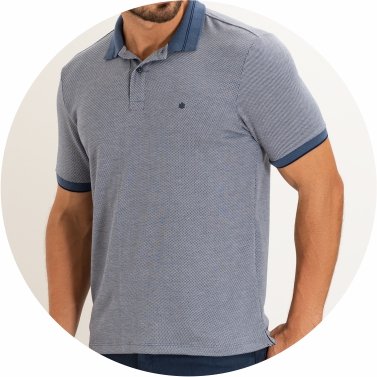 polo masculina meia malha slim fit azul marinho se0101687 di0022 45