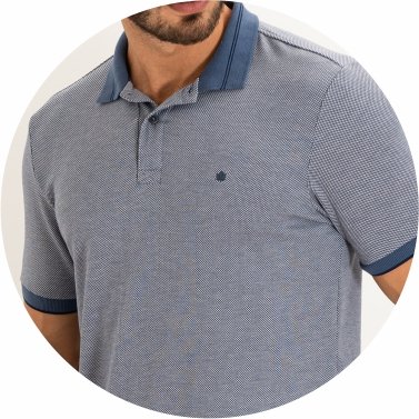 polo masculina meia malha slim fit azul marinho se0101687 di0022 46