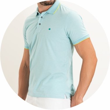 polo masculina meia malha slim fit azul claro se0101689 az0635 16