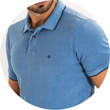 polo masculina regular fit azul jeans se0101686 pt0120 16