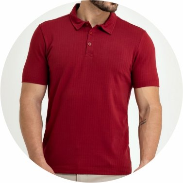 polo masculina malha maquinetada slim fit vermelha se0101696 vm0067 5