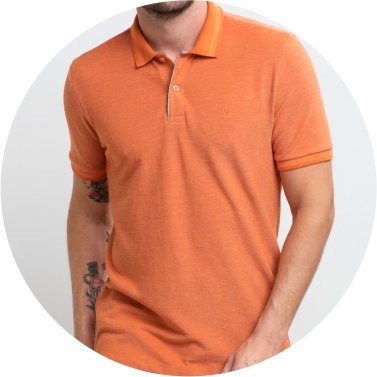 polo masculina piquet binado laranja se0101654 lr0033 10