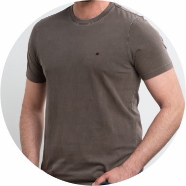 camiseta masculina basica estonada marrom se0301218 pt0115 11