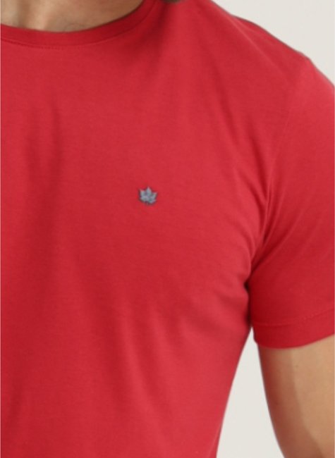 camiseta masculina slim fit malha vermelho escuro se0301221 vm0057 7