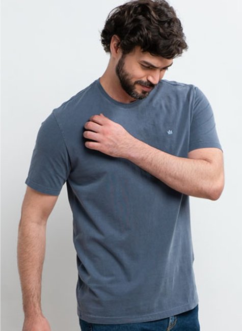 camiseta masculina regular fit meia malha estonada marinho se0301218 pt0006 6