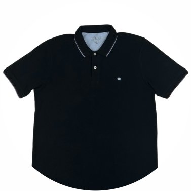 polo masculina slim fit piquet preta se0101682 di0002 5