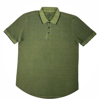 polo masculina piquet estonada slim fit verde se0101711 pt0116 4