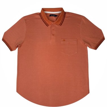 polo masculina maquinetada regular fit rust bolso se0101692 lr0035 6