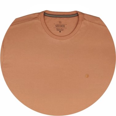 camiseta masculina plus size basica laranja queimado se0305020 lr0033 7