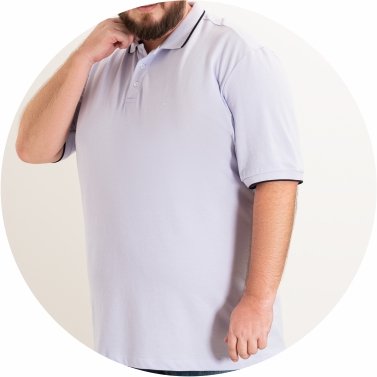 polo masculina plus size basica piquet regular fit roxo se0105052 rx0011 22