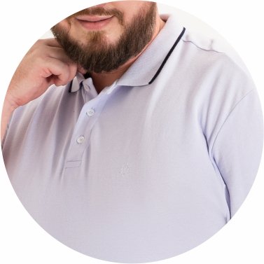 polo masculina plus size basica piquet regular fit roxo se0105052 rx0011 23