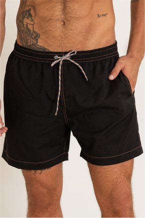 shorts micro suede new elastano regular fit preto se15008 di0002