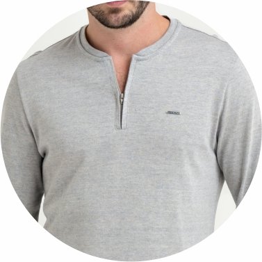t shirt masculina manga longa linho ziper safira se0701016 az0648 7