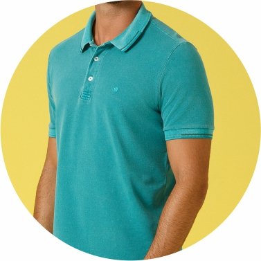 polo masculina meia malha estonada regular fit verde se0101753 pt0156 6