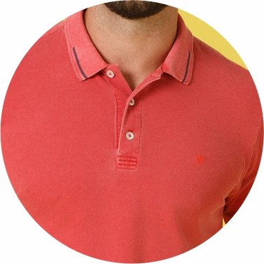 polo masculina meia malha estonada regular fit vermelho se0101753 pt0158 7