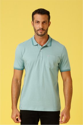 polo masculina meia malha regular fit bolso verde se0101759 vd0124 3