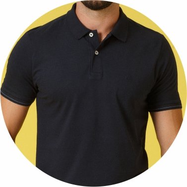 polo masculina meia malha slim fit azul marinho se0101762 az0001 5