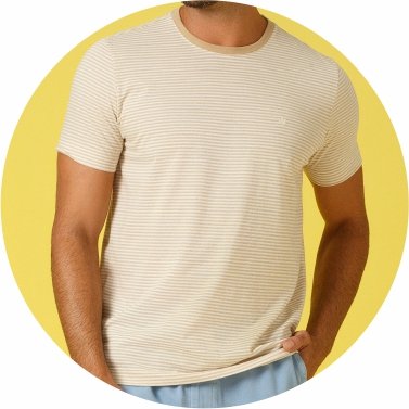 t shirt masculina meia malha listrada linho regular fit bege se0301277 bg0029 5