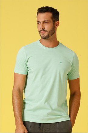 Camiseta Masculina Regular Fit em Suedine Pima Cor Preta