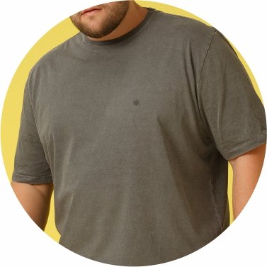 t shirt masculina plus size meia malha regular fit estonada preto se0305036 pt0001 2 4