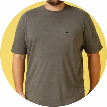 t shirt masculina plus size meia malha regular fit estonada preto se0305036 pt0001 2 4