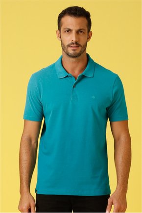 polo masculina slim fit meia malha degrade verde preto se0101752 vd0139 3