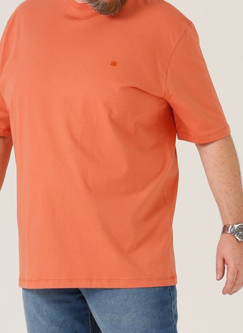 camiseta masculina plus size basica laranja se0305030 lr0035 2 copiar