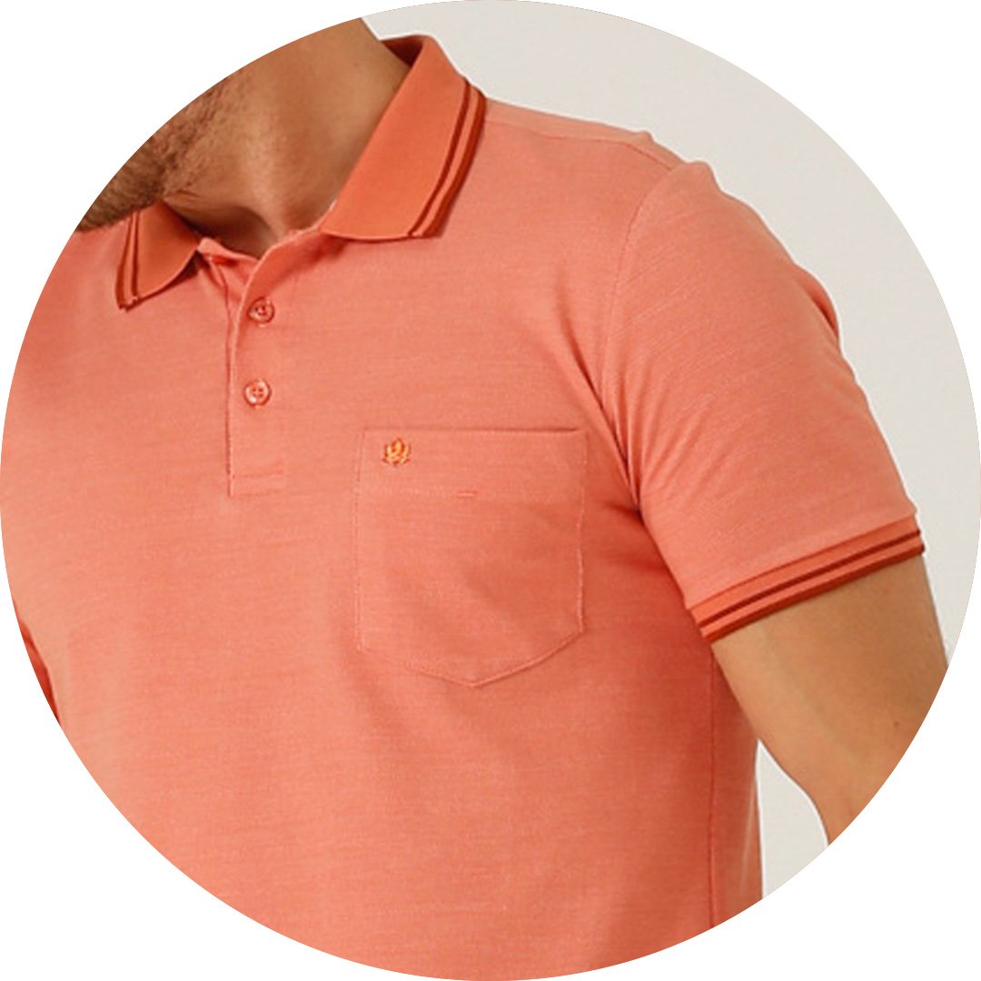 se0101693 lr0035 camisa polo malha maquinetada masculina seeder laranja 5