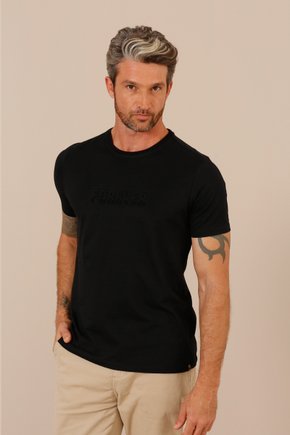 Camiseta solta CELINE em jersey de algodão - bege / preto