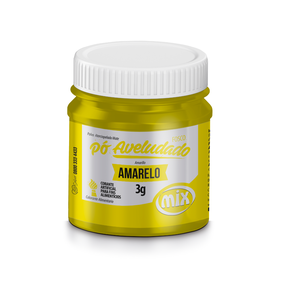 015195 po aveludado fosco mix 3g amarelo 7897011507429