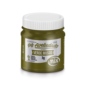 015207 po aveludado fosco mix 3g verde musgo 7897011507542