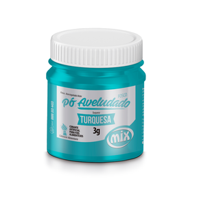 018348 po aveludado fosco mix 3g turquesa 7897011503445