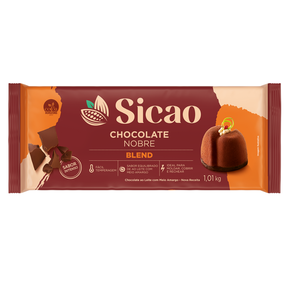 014765 chocolate nobre em barra sicao 1 01kg blend mistura de chocolate ao leite e meio amargo 020842059899