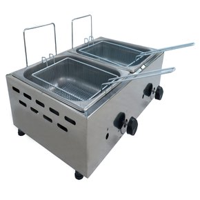 018984 fritadeira a gas 2 cuba 4 8l sfg212 venancio 7893956014084
