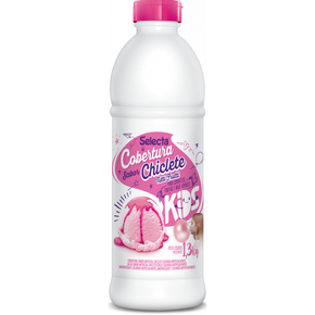 022839 cobertura para sorvete duas rodas 1 3kg chiclete kids tutti frutti 7896411874278