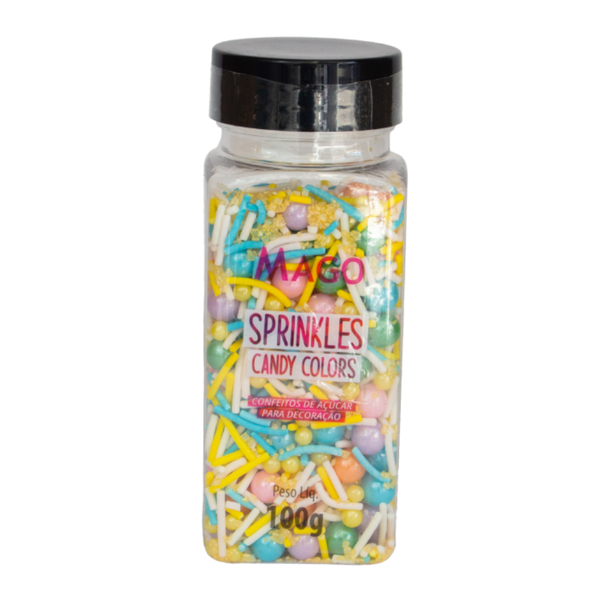 022724 sprinkles mago 100 g candy colors 7896301473505 1