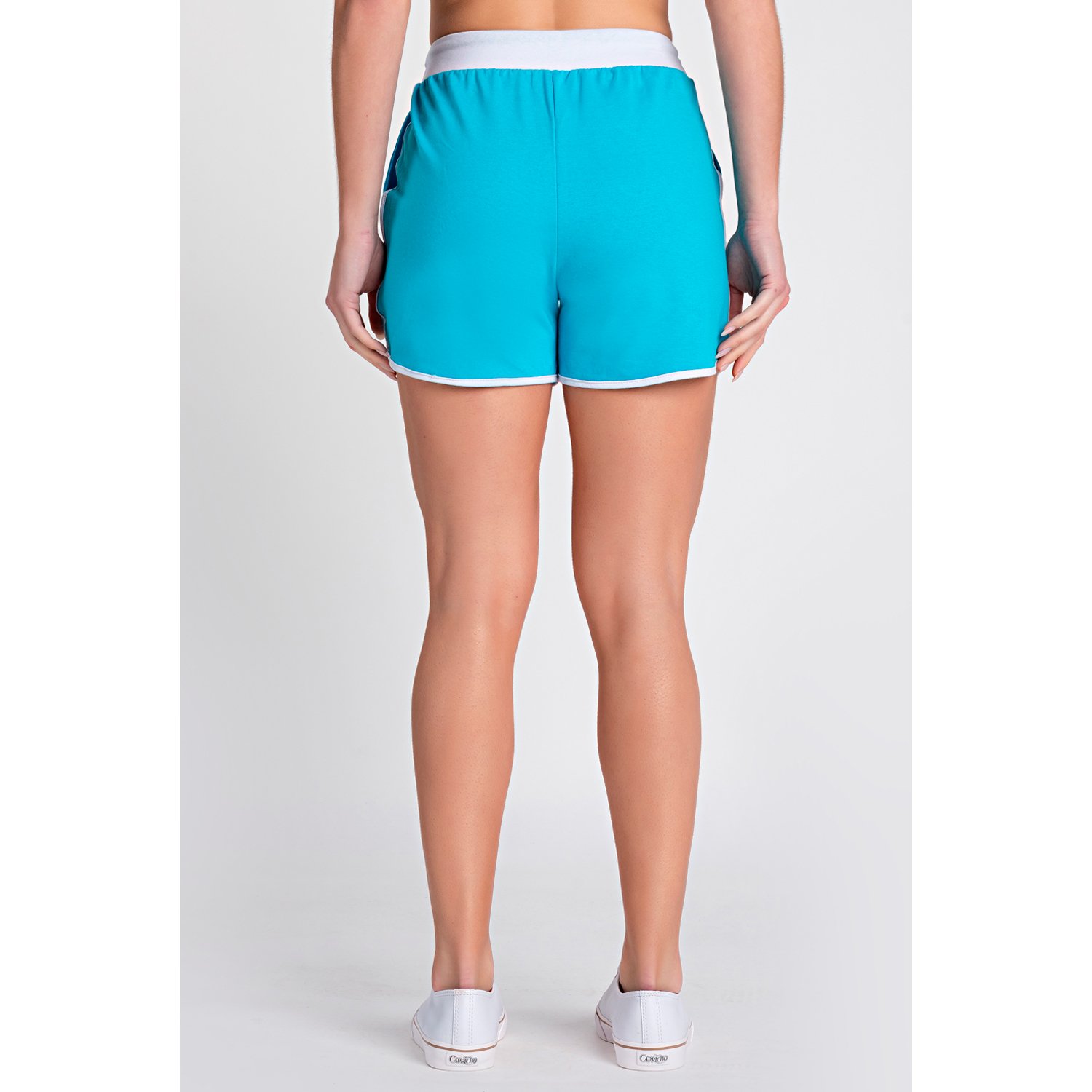 Short Deportivo TYR Della Hort Para Mujer - Color Azul