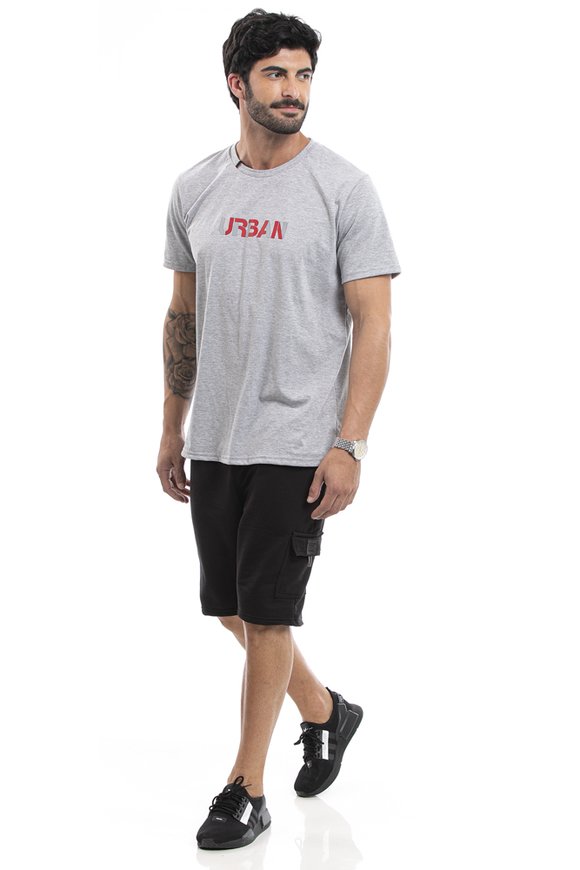 Camiseta Masculina Adulto Cia da Malha Original Cor:Preto;Tamanho:M - Preto