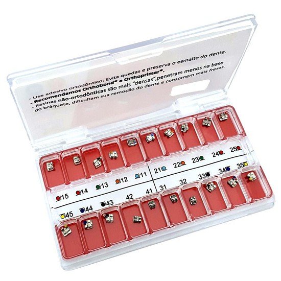 Staffe Ortodontiche In Metallo Modello Roth MBT Edgewise 25 - Mini - Foto 5