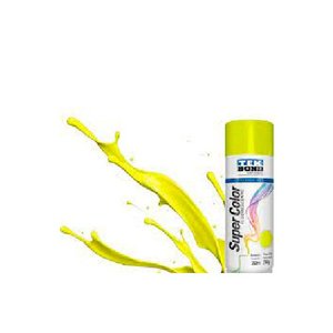 tinta spray amarelo fluorescente 350ml