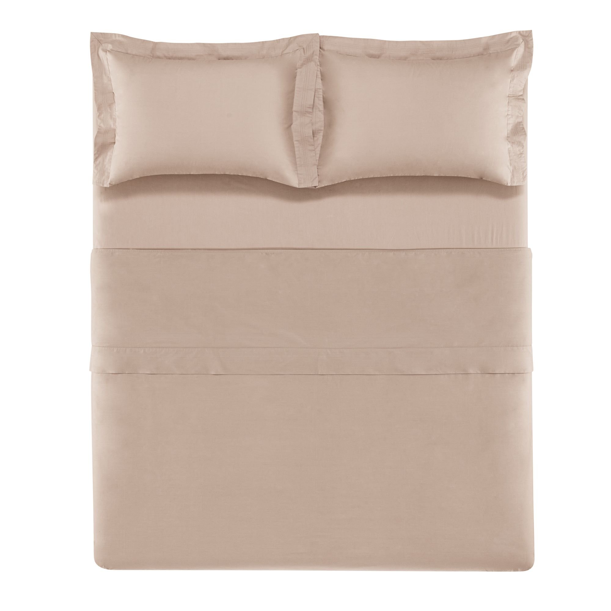 Jogo de Cama Trussardi 200 Fios Percal San Felice Avena Casal