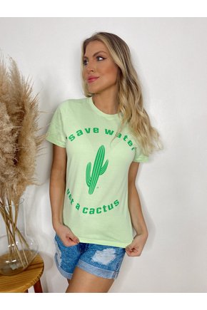T-Shirt Verde Cactus