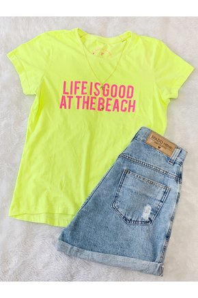 T-Shirt Estonada Life Is Good At The Beach