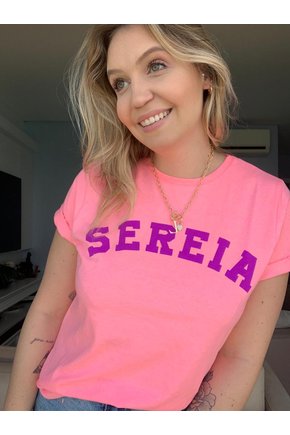 T-Shirt Rosa Sereia