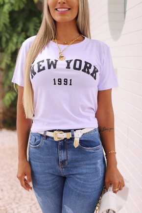 T-Shirt Branca New York